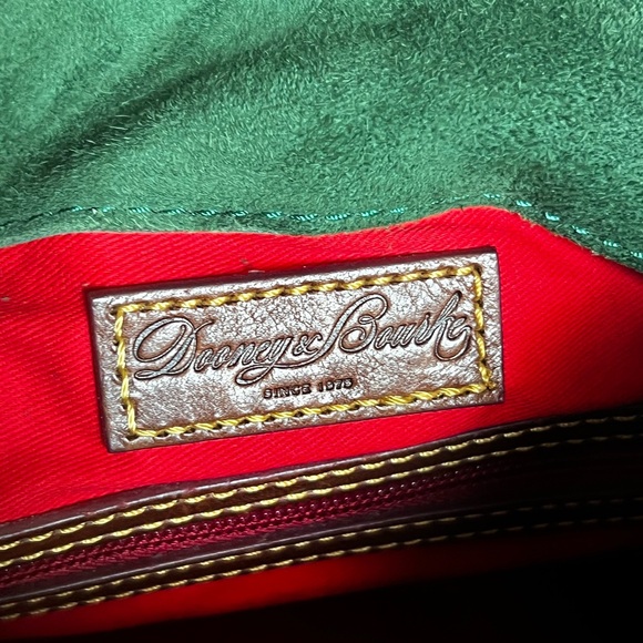 Dooney & Bourke florentina Italian Vacchetta leather handbag or crossbody - Picture 6 of 15